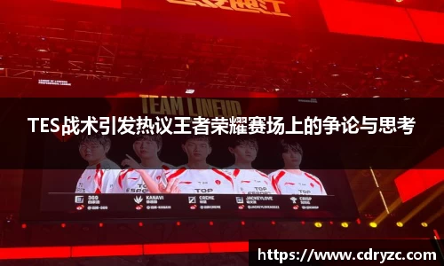 TES战术引发热议王者荣耀赛场上的争论与思考